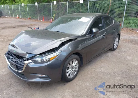 2018 Mazda Mazda3 Sport из США, поврежденный, VIN 3MZBN1U72JM173912